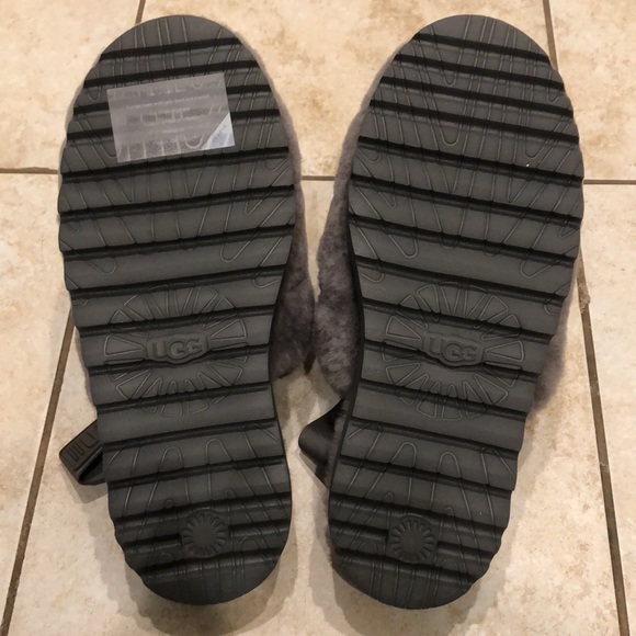 UGG Super Fluff Slippers grey - Picture 8 of 14